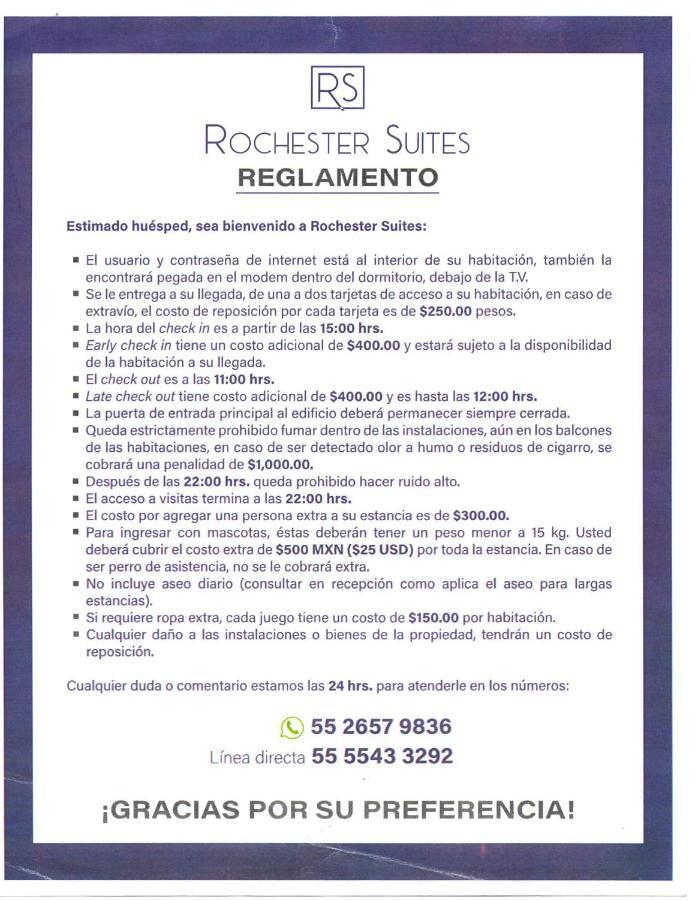Rochester 10 멕시코 시 외부 사진